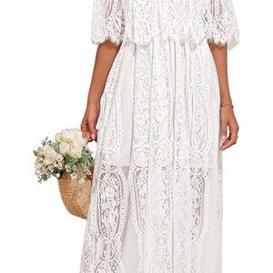 NWT White Maxi Dress
